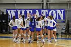 Volleyball vs Babson  Wheaton Women's Volleyball vs Babson College. - Photo by Keith Nordstrom : Wheaton, Volleyball, VB